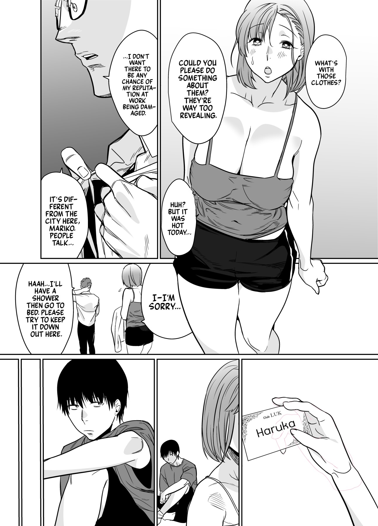 Hentai Manga Comic-Rural, Summer. Hot Sweet Sex with My Friend's Mom-Read-20